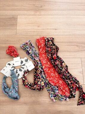 Spell Headband Soft Wrap Scrunchie LOT - Festival Wear Accessorize